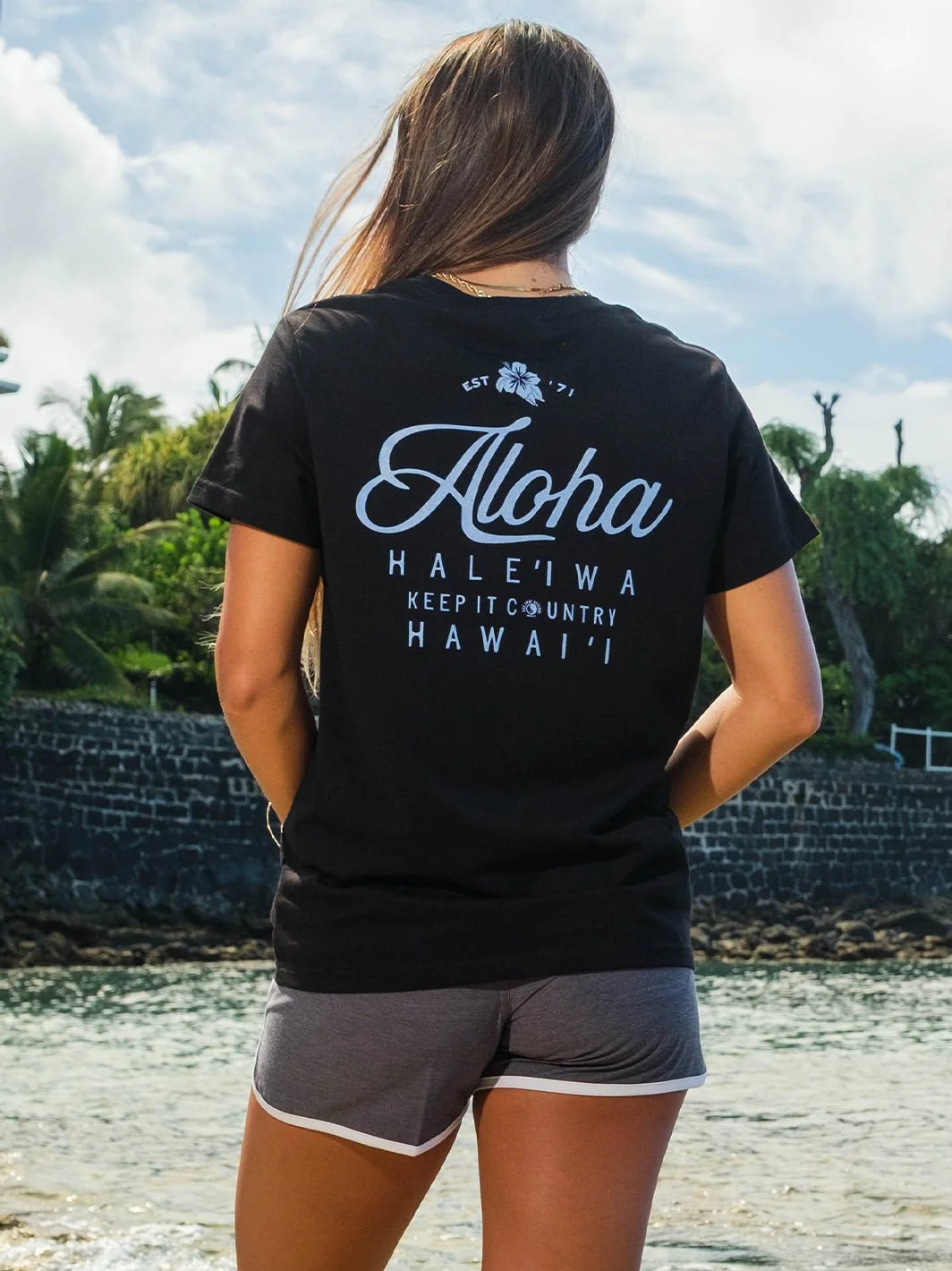 Aloha North Shore Maple Tee - Image 3