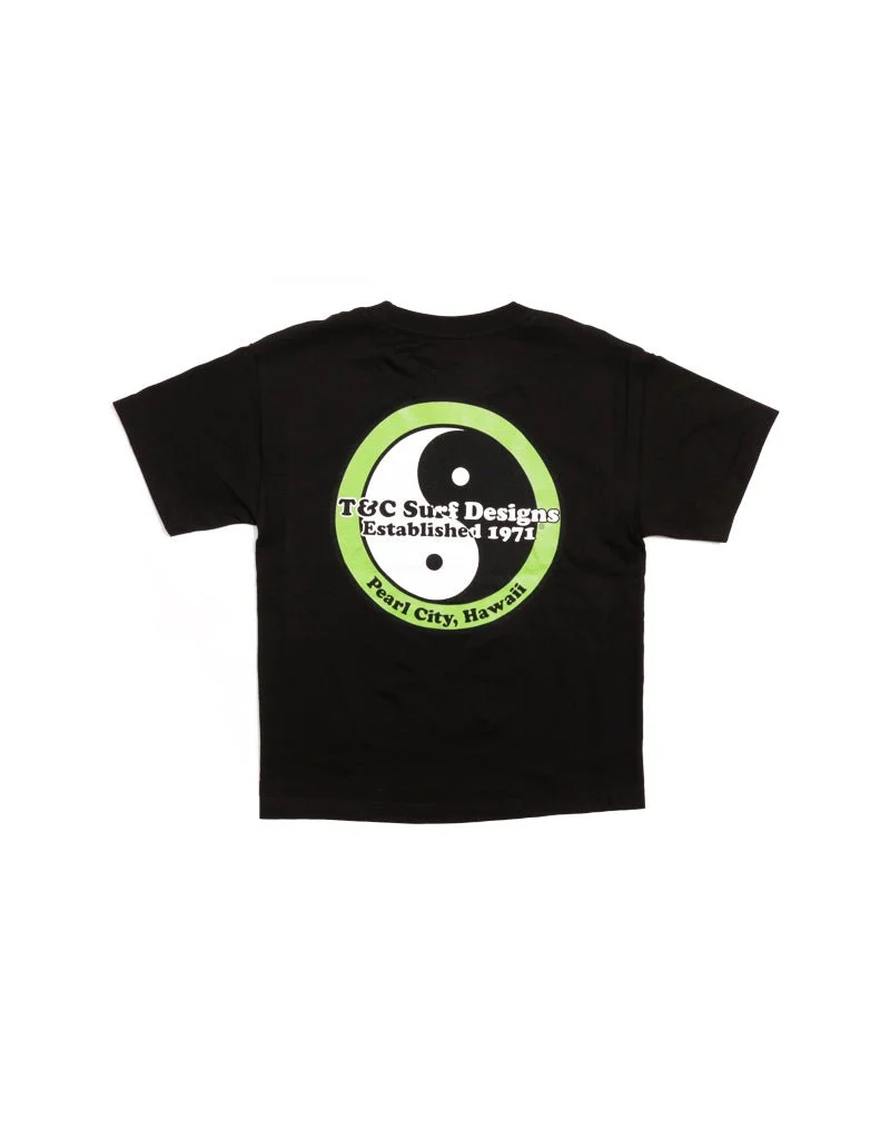 Kids Retro Neon Logo Tee - Image 8