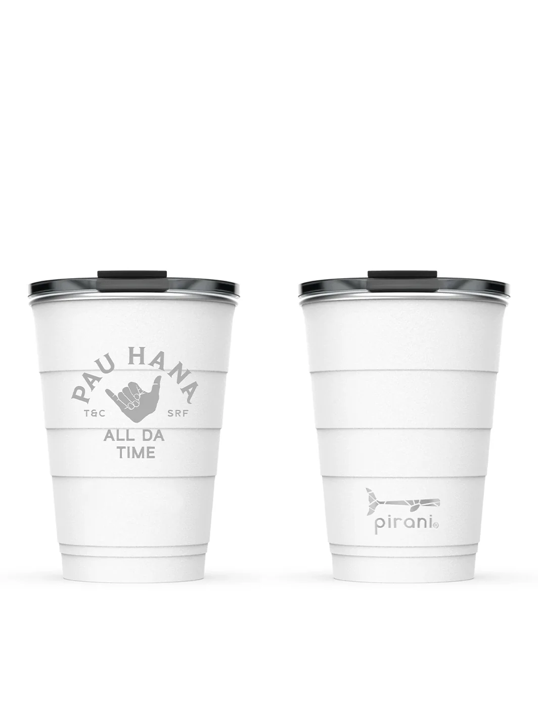 T&C Surf 16 oz All Day Pau Hana Insulated Stackable Tumbler Pirani - Image 9