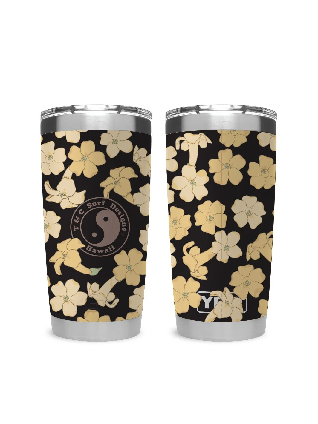 T&C Surf 20 oz Puakenikeni Logo Tumbler Yeti - Image 2