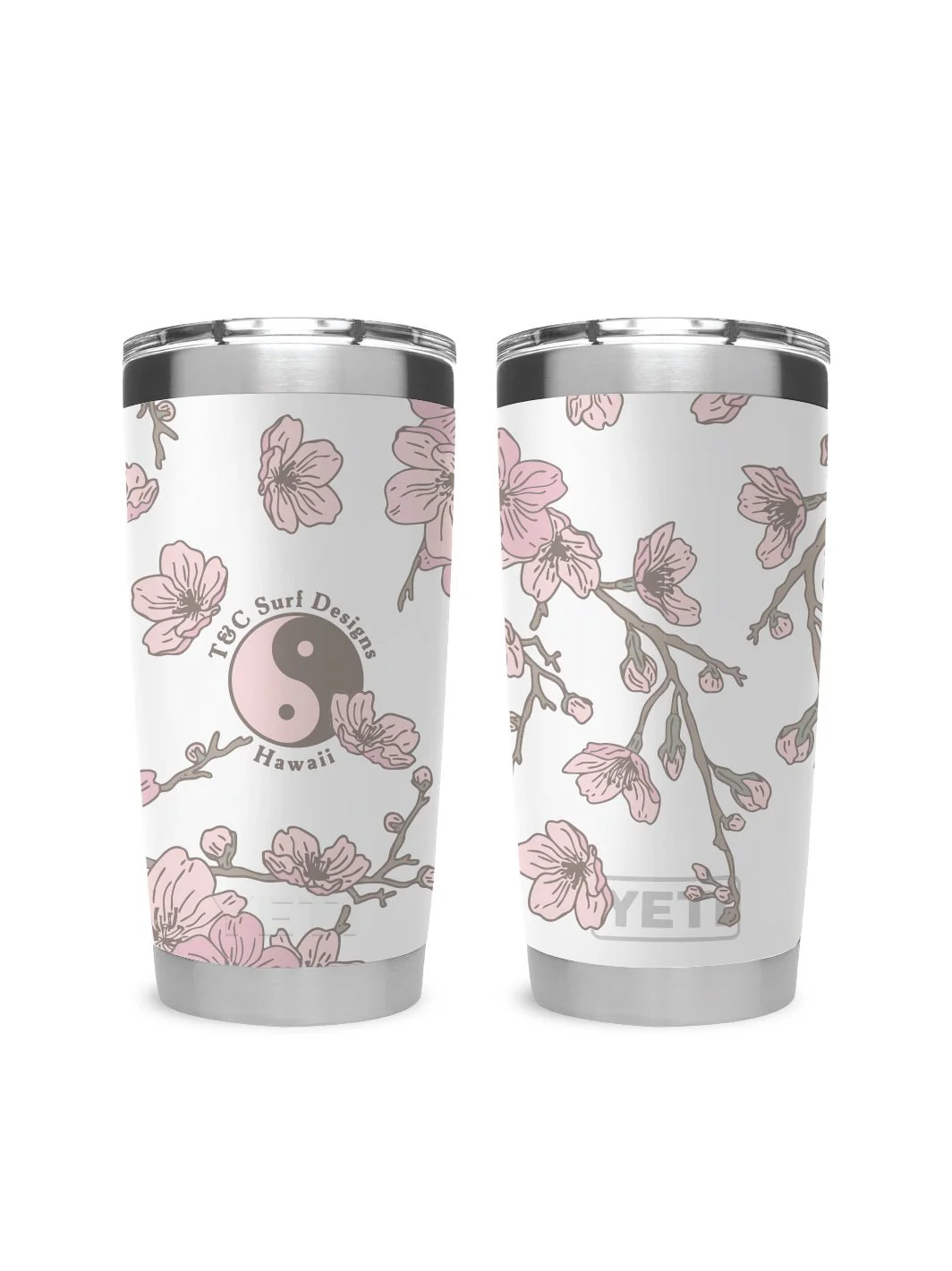 T&C Surf 20 oz Sakura Branch Tumbler Yeti