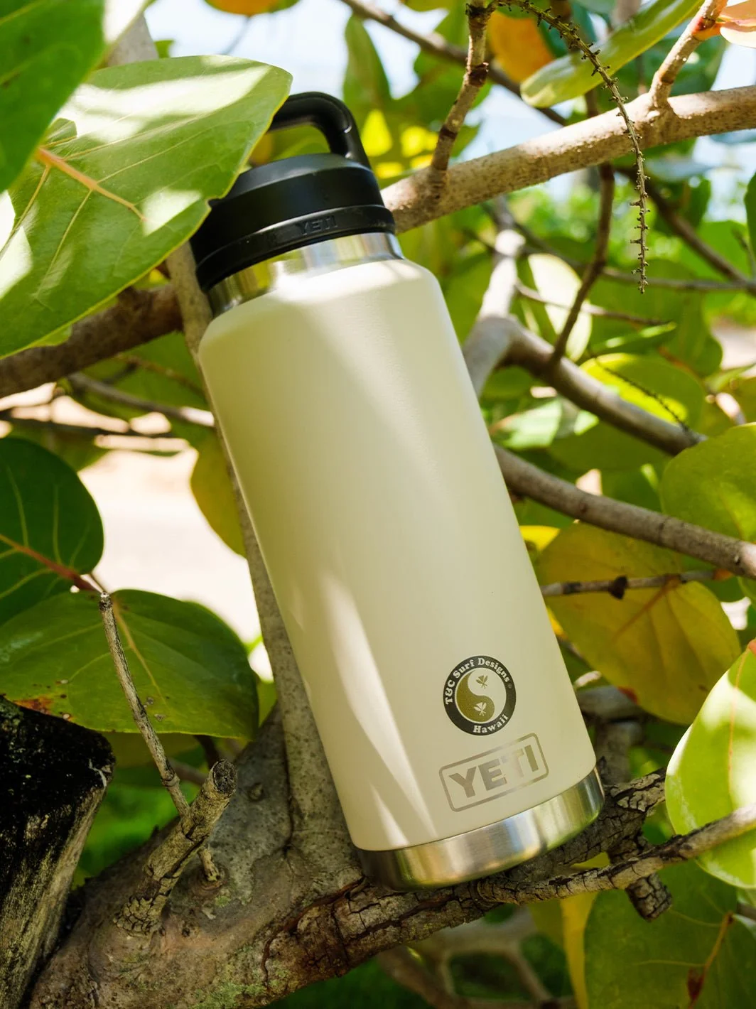 T&C Surf 36 oz Aina Rich Rambler Yeti Bottle with Chug Cap - Image 6