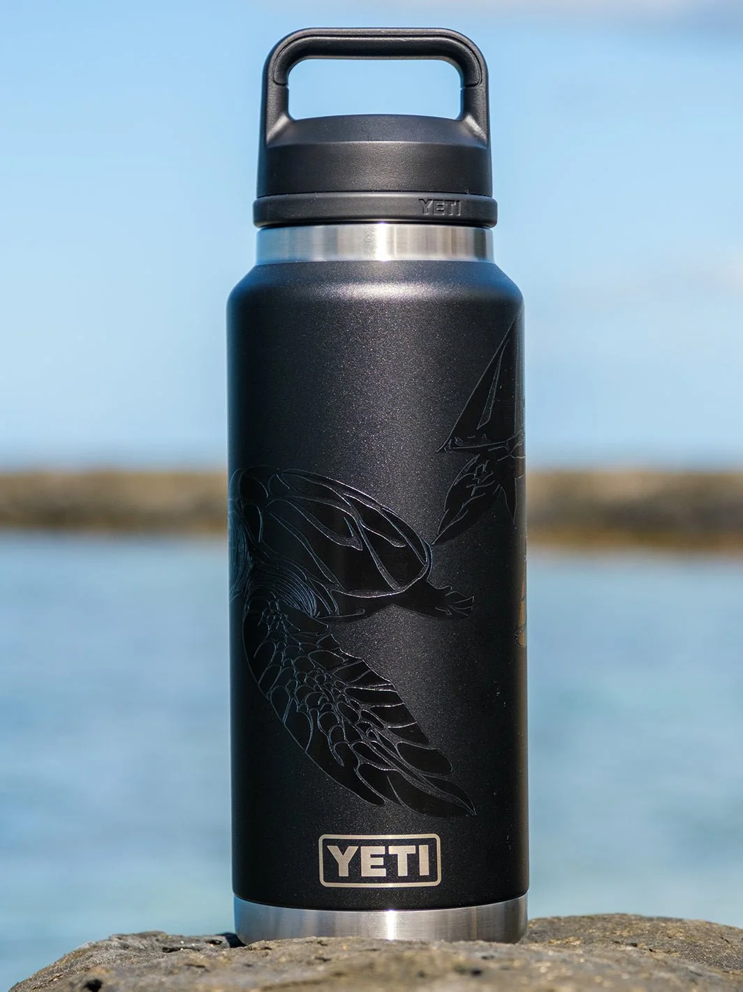 T&C Surf 36 oz Laniakea Rambler Yeti Bottle with Chug Cap - Image 3