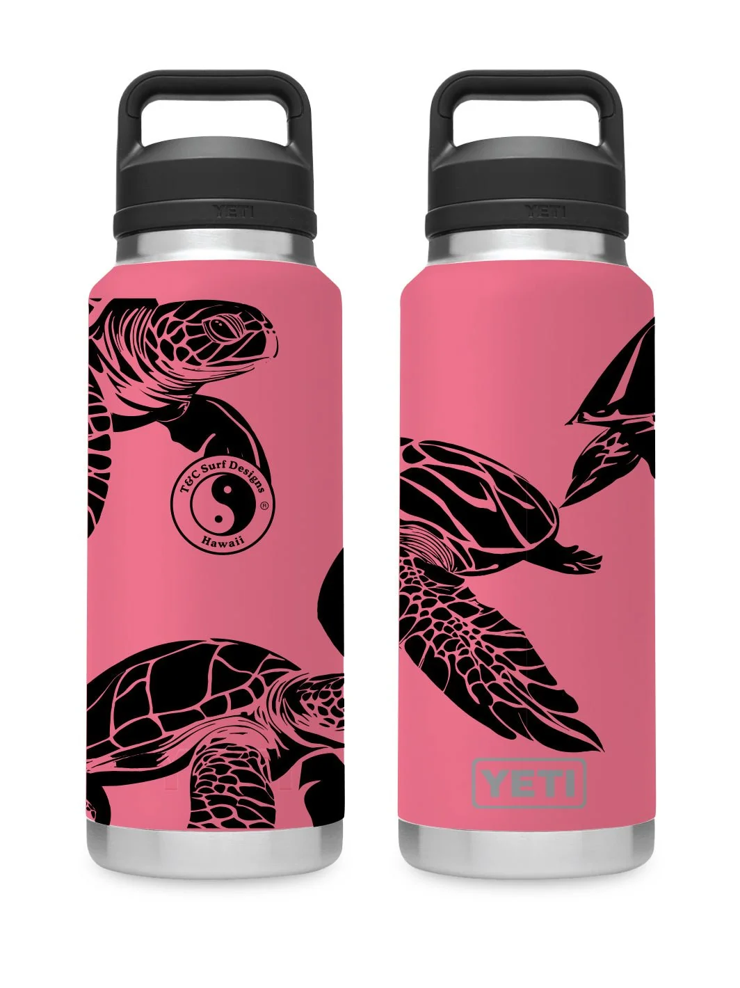 T&C Surf 36 oz Laniakea Rambler Yeti Bottle with Chug Cap - Image 4