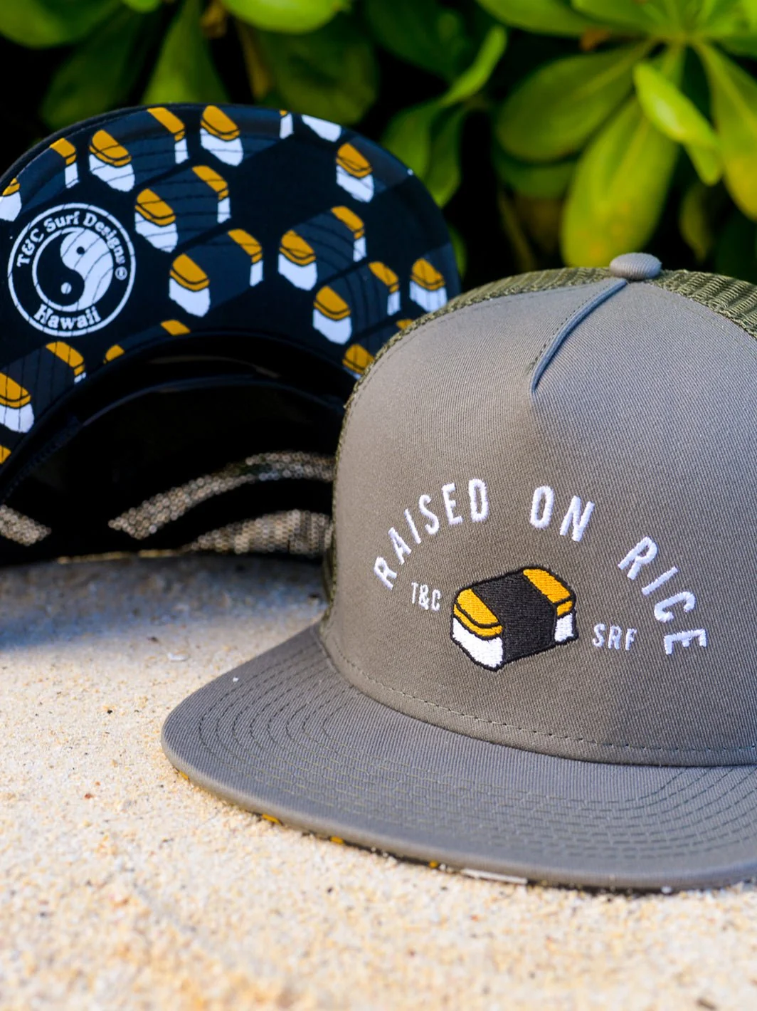 Kids Raised On Musubi Trucker Cap - Image 6
