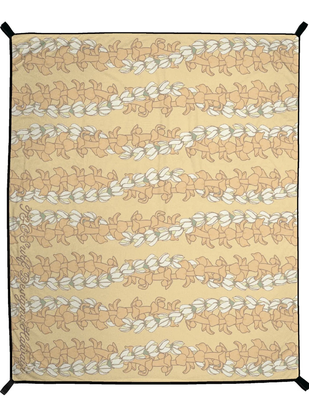 Lei Twist Microfiber Towel Blanket