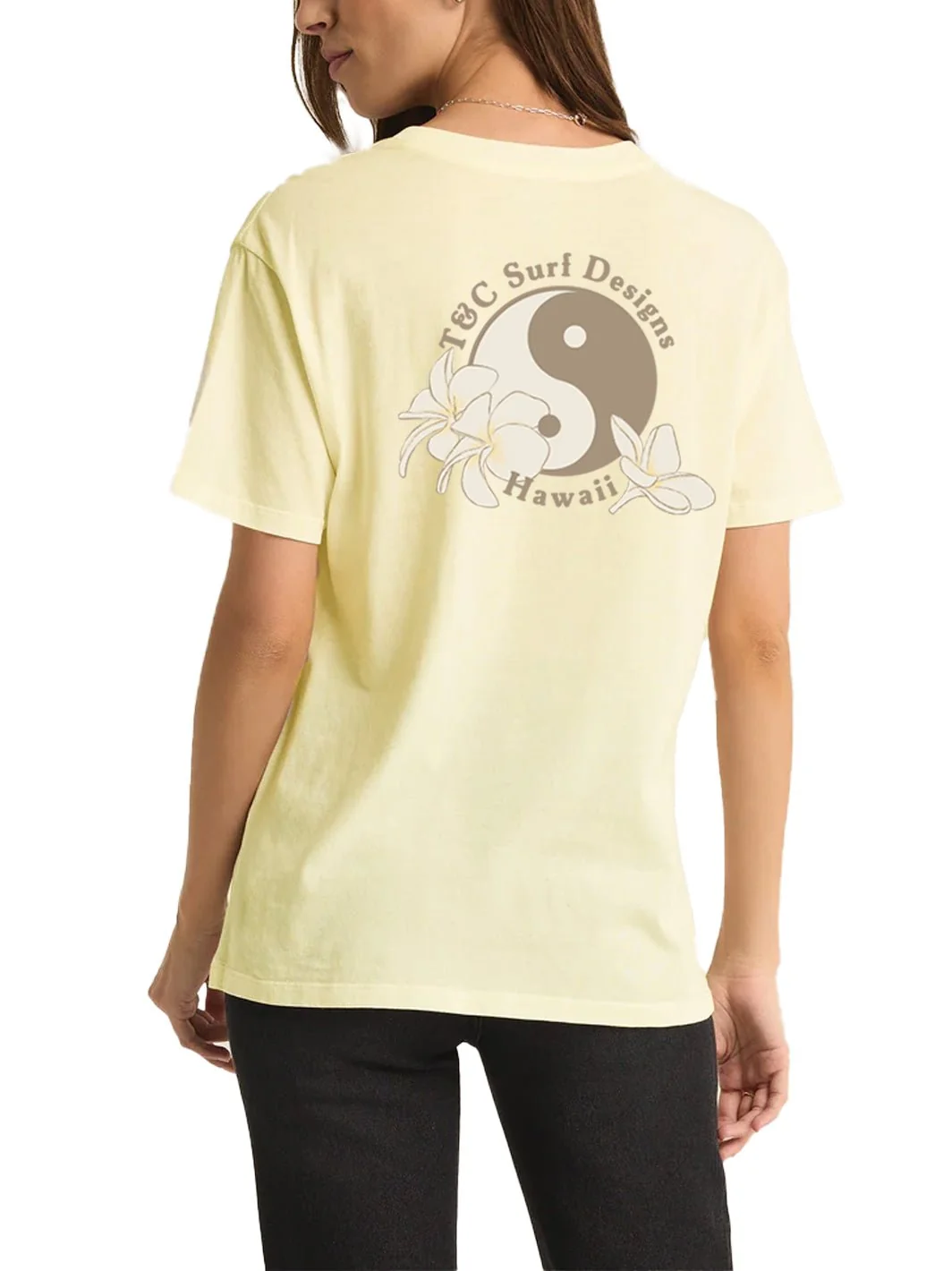 Plumeria Logo Boyfriend Tee - Image 9