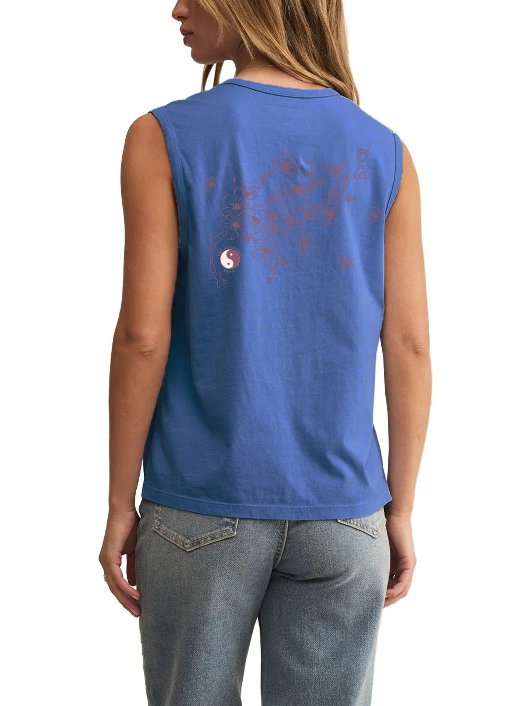 Sakura Branch Muscle Tank