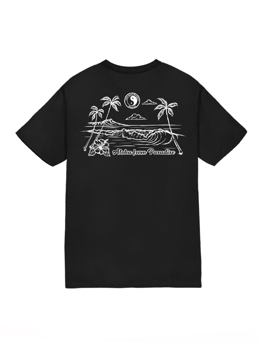 Sketch Diamond Head Wave Jersey Tee - Image 2
