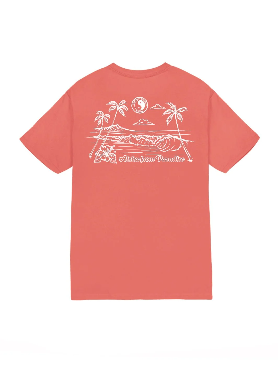 Sketch Diamond Head Wave Jersey Tee - Image 4
