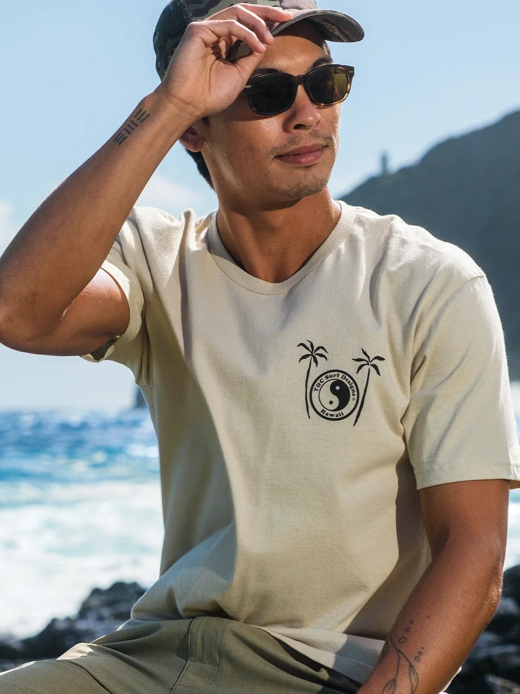 Sumi Wave Jersey Tee - Image 3