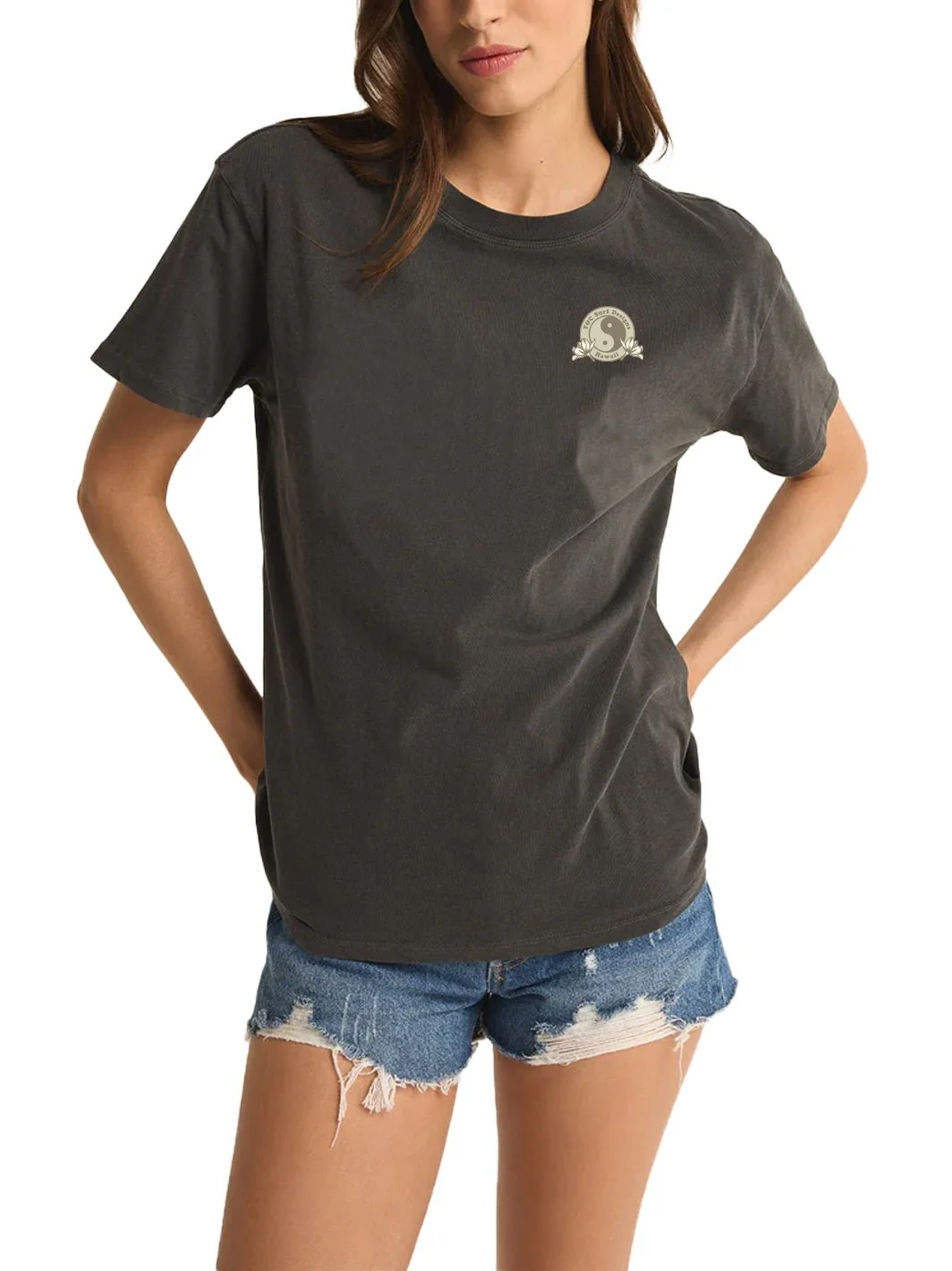 Ti Pikake Lei Boyfriend Tee - Image 6